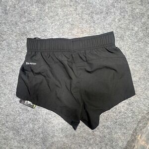 Hind Motion Womens Running Shorts Black Reflective Moisture Wicking XS New